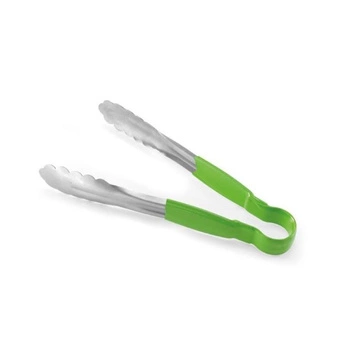 Zelené servírovacie kliešte HACCP 25 cm | HENDI 171875