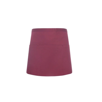Zástera Basic  60 x 35 cm, s vreckami bordová | KARLOWSKY BVS 3-4-Stck