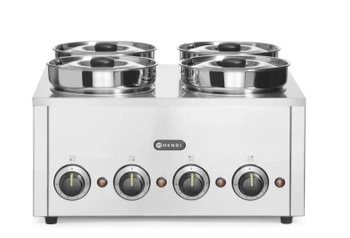 Bemar Thermosystem 4, 16 l, 4 komory, nehrdzavejúca oceľ | HENDI 201466