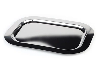 Tácňa FINESSE, s hladkým okrajom, z nehrdzavejúcej ocele, 60x42.5x1.4 cm | APS 1310_APS