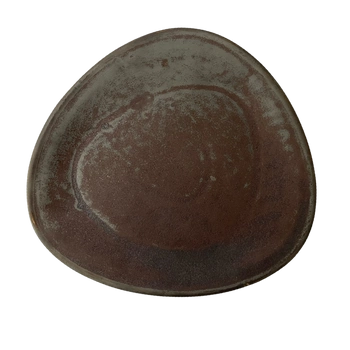 Plochý tanier Delta Cristall hematit 30 cm | KERA CERAMIKA 15.2.HEMATIT