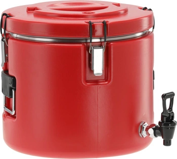 Termos v plastovom puzdre, s kohútikom, objem 15 l | YATO YG-09231