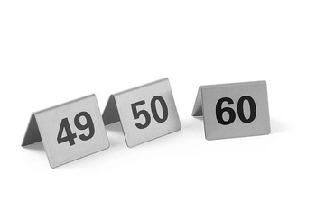 Číselný štítok 49-60 | HENDI 663882