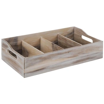 Nádoba na príbory VINTAGE, biela, 51x28x13 cm | APS 11951