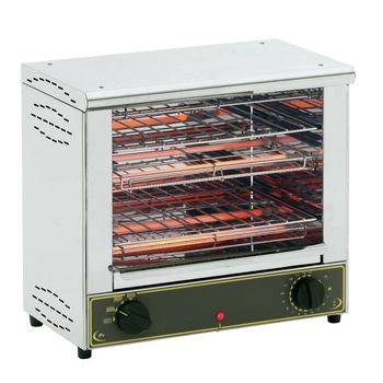 Elektrický opekač, 3,2 kW, 2x 35x24 cm | ROLLER GRILL BAR2000