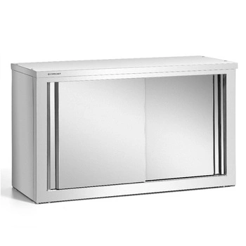 Nerezová nástenná skrinka 100x40x60 cm | FORGAST FG15004