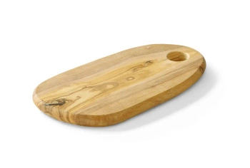 Servírovacia doska z olivového dreva, 25x16,5 cm | HENDI 505229