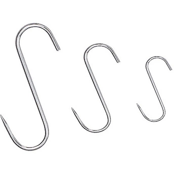 Mäsiarske háky z nehrdzavejúcej ocele 180 mm | CONTACTO 485/180