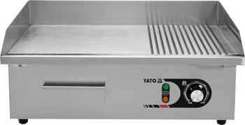 Elektrická grilovacia doska 2/3 hladká | YATO YG-04586