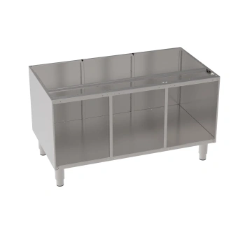 Otvorený podstavec Tecno60, Tecno65, Tecno70, 105x57.5x60 cm | TECNOINOX 110150