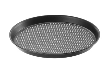 Perforovaný podnos na pizzu, priemer 27 cm HENDI 616901