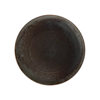 Plytký tanier Still Cristall hematit 29 cm | KERA CERAMIKA 14.1.HEMATIT