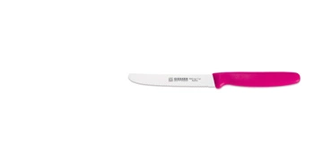 Univerzálny nôž s vlnitým ostrím - 11 cm, ružový | GIESSER MESSER 8365 wsp 11 pi