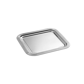Banketový podnos CLASSIC, nehrdzavejúca oceľ, 35.4x32.5x1.5 cm | APS 389