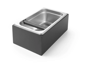 Odklepávač na kávové usadeniny v drevenom kryte, 27,5x17,5x11 cm | HENDI 208380