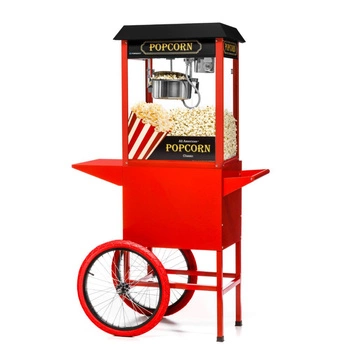 Stroj na výrobu popcornu s vozíkom FORGAST FG09301