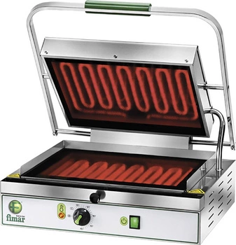 Kontaktný gril Panini s hladkými keramickými doskami | FIMAR PV40LL