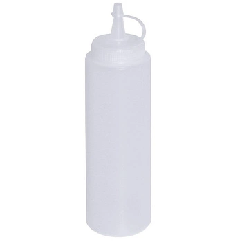Dávkovač na omáčky priehľadný, 250 ml, 19 cm | CONTACTO 1460/251