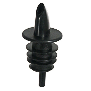 Nalievka na alkohol čierna z polyetylénu, 7 cm | CONTACTO 5852/001