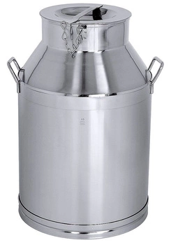 Nádoba s vekom 30 l, nerezová oceľ, priemer 32 cm | CONTACTO 3010/030