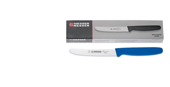 Súprava nožov s vlnitým ostrím - 11 cm, 6-dielna, modrá | GIESSER MESSER 8365 wsp 11-6 b