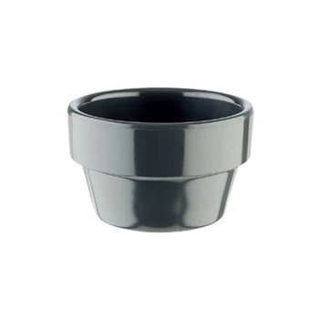 Mini nádoba FLOWER POT z melamínu čierna 40 ml | APS 84472