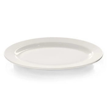 Oválny porcelánový podnos Modermo Prima 30 cm | MODERMO MP017