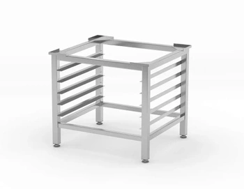 Podstavec pod pec, 71x64x62 cm, nerezová oceľ, 5 tácok | HENDI 220894