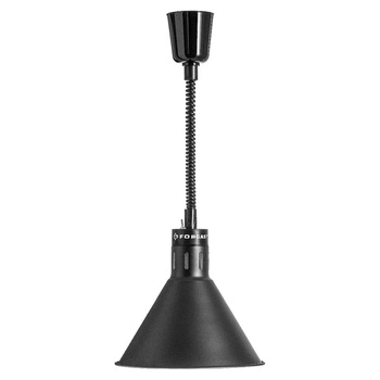 Ohrievacia lampa na potraviny čierna - typ B | FORGAST FG03344