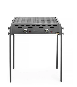 Gril plynový Roast-Master Pro Black 11,6 kW, 790x560x(H)900mm | HENDI 148822