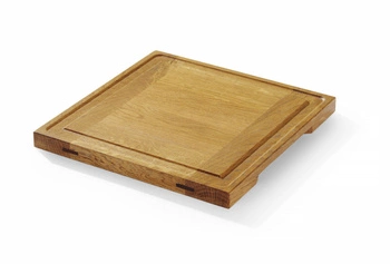 Dubová servírovacia doska, HENDI, 270x270x(V)20mm | HENDI 505472