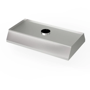 Nerezový centrálny odsávač pár 450x220 cm | FORGAST