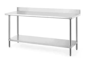 Pracovný stôl pri stene, 180x60x95 cm | HENDI 817605