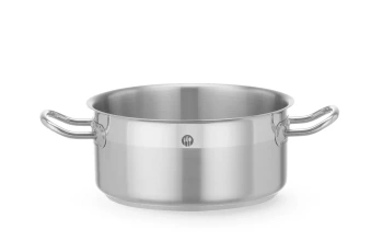 Nízky hrniec z nehrdzavejúcej ocele Profi Line, 2,8 l, priemer 20 cm, výška 9 cm | HENDI 830147