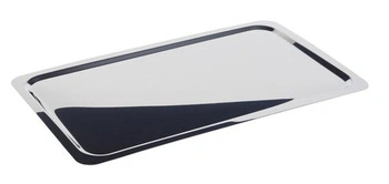 Podnos PROFI LINE, GN 1/1, leštený, z nehrdzavejúcej ocele, 53x32,5x1 cm | APS 11110