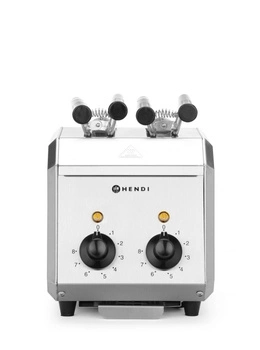 Toster sendvičovač, 1,2 kW, 0-8 min | HENDI 261163