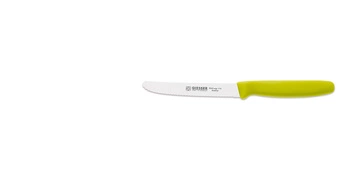 Univerzálny nôž s vlnitým ostrím - 11 cm, limetkovo zelený | GIESSER MESSER 8365 wsp 11 li