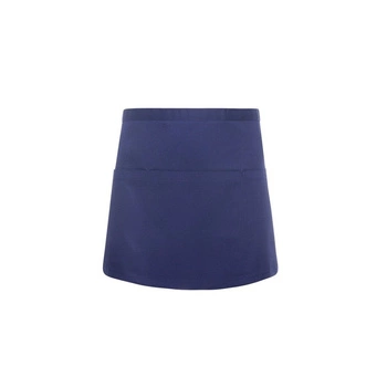 Zástera Basic 60 x 35 cm, s vreckami tmavomodrá | KARLOWSKY BVS 3-10-Stck