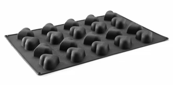Silikónová forma HEART, 57x37,5x(H)3,5 cm HENDI 677254