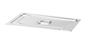 Oceľové veko pre GN 1/1 PROFI LINE s výrezom pre naberačku HENDI 805107