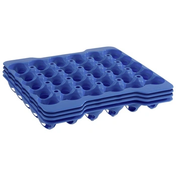 Súprava 4 tácok na vajcia, 28x28x6.5 cm | APS 82420