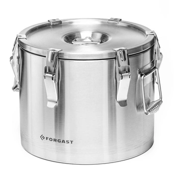 Nízka oceľová termoska 15l eko | FORGAST FG05115