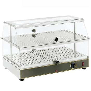 Priechodná ohrievacia vitrína s zvlhčovaním, 2 GN 1/1, 0,65 kW | ROLLER GRILL WD 200