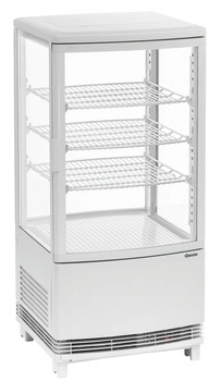 Vitrína chladiaca Mini 75L2T biela | BARTSCHER 700287