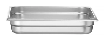 GN 2/3 hrniec 6,5 cm hlboký z nehrdzavejúcej ocele PROFI LINE | HENDI 801338