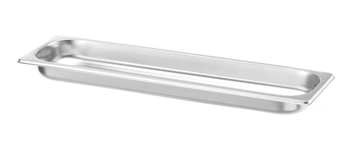 GN 2-štvorcová nádoba s hĺbkou 4 cm z nerezovej ocele PROFI LINE | HENDI 801864