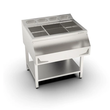 Koktailová stanica 4x GN 1/9 | FORGAST FG15415