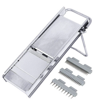 Ručný krájač na zeleninu, mandolína, hrúbka rezu do 1 cm | CONTACTO 4460/400