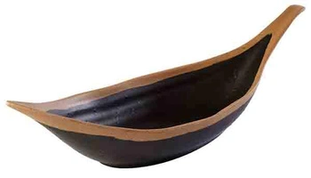 Miska CROCKER, melamín, čierno - hnedá, 30.5x10x7.5 cm, 170 ml | APS 84580