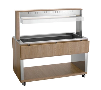 Vozík bufetový vyhrievaný W4110-200U | BARTSCHER 125634